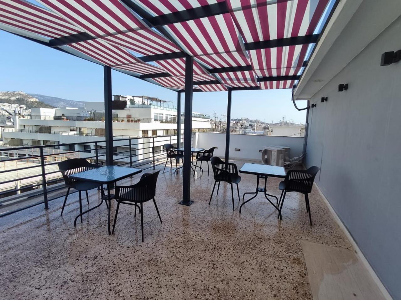 Voda Luxury Residence #401 - Acropolis View Rooftop Atenas Exterior foto