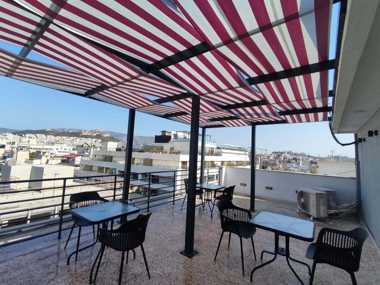 Voda Luxury Residence #401 - Acropolis View Rooftop Atenas Exterior foto